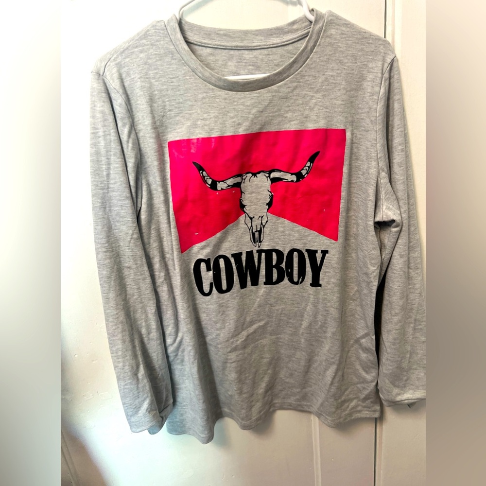 Long sleeve cowboy shirt